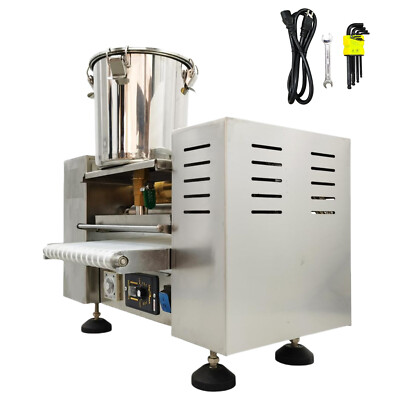 110V Egg Skin Spring Roll Forming Machine Bakery Roller Cake Crust Machine