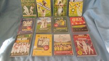 12 like new cds of players  ashes  steve waugh/  ric benaund  cricket history