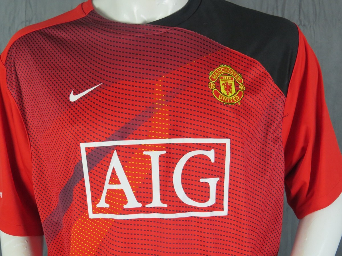 Manchester United 2000年 初期 ジャージ ATG Manchester United Training Jersey - AIG Sponor Early 2000s - Men's