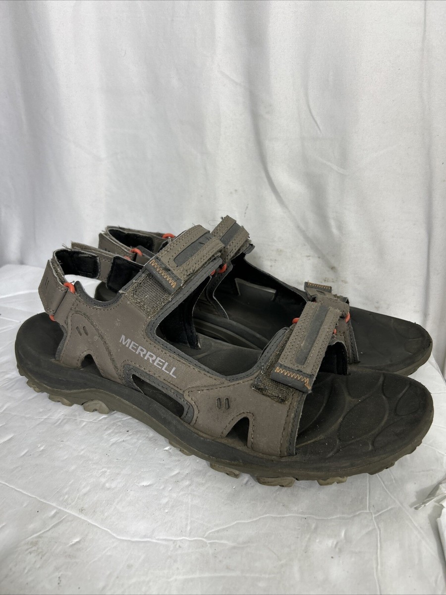 Merrell Huntington Sport Convert Mens Vegan Sandals Brown Mens 13