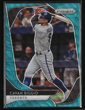 Cavan Biggio 2020 Panini Prizm Teal Wave #120 Baseball Card