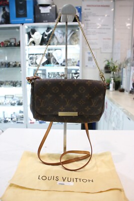 Louis Vuitton LV Crossbody MM Brown Canvas Bag