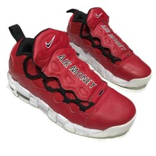 UNISEX RETRO Nike Air More Money GS Size 6Y RED/WHITE. AH5215-601