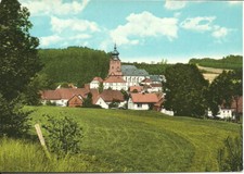 AK Marienweiher Marktleugast - Dorf, Klosterkirche Mariä Heimsuchung - 1972 gel.