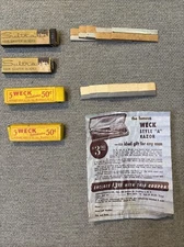 2 Packs Each - Weck Sextoblades & Sultra Hair Shaper Blades All NOS