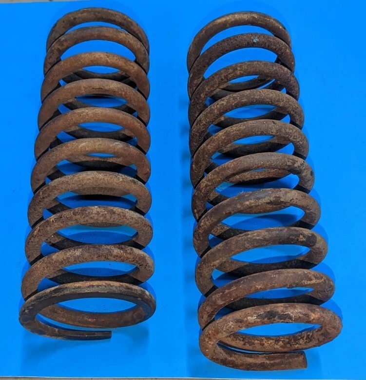 1959 Mercedes Benz Ponton W121 Front Coil Spring Springs Set Ponton 190b W120  - Image 2 of 4