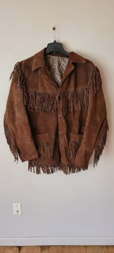 Boho Western Leather Fringe Jacket