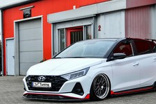 Spoilerschwert Cuplippe Splitter aus ABS für Hyundai I20 N Performance BC3