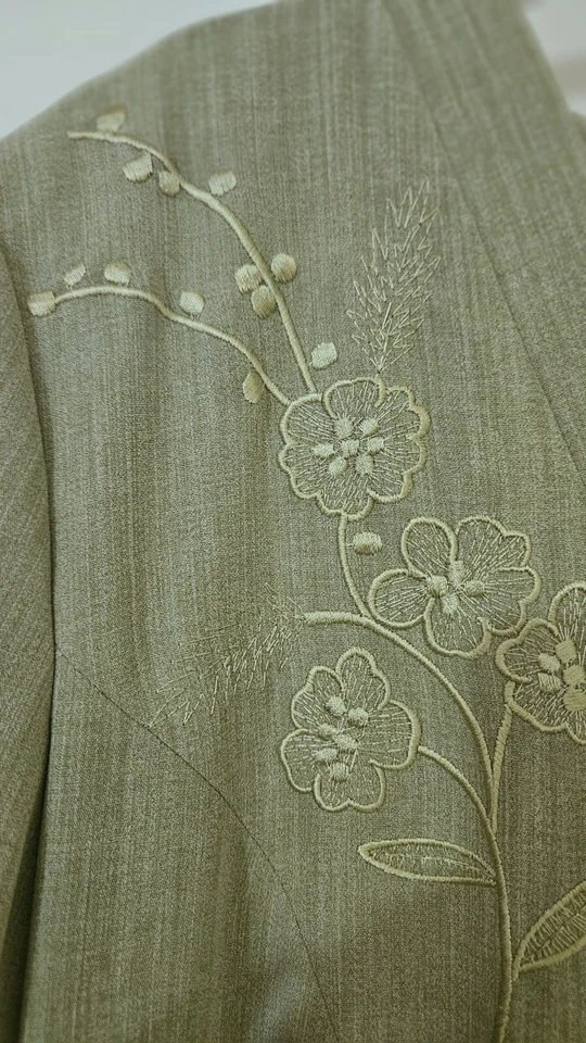 Vestido recto vintage manga corta, a medida, media pantorrilla, Leslie Fay Petites, 6P Foto 3 de 4