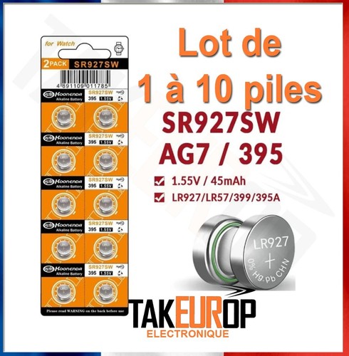 Pile boutons Renata Koonenda Sony muRAta batterie 337 317 379 397 373 377 394 - 第 10/12 張圖片