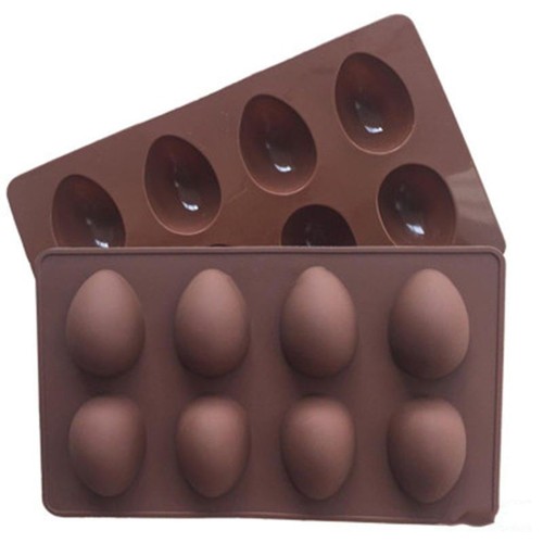 8 Stampo per sapone torta a forma di uovo di Pasqua stampo in silicone decorazione cioccolato cottura dec - Foto 7 di 8