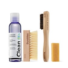 Jason Markk Essential  Suede Kit, Shoe Cleaner, 4-Piece Set, Deep Cleaning S...