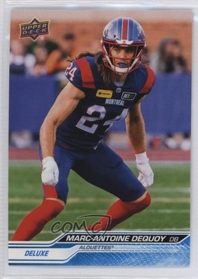 2024 Upper Deck CFL Deluxe 10/250 Marc-Antoine Dequoy #24 r6v