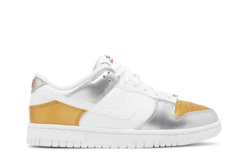 Nike  Dunk Low SE ilver Gold Metallic' DH4403-700 Women's Shoes