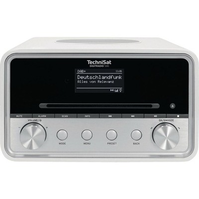 TechniSat DIGITRADIO 586 DAB+ Radio Weiß/Silber