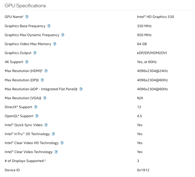 Intel Core i3-6100T 2-Core 3.20GHz 2MB Cache FCLGA1151 SR2HE Processor - Image 4 of 4