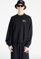 Nike X Stussy Black Washed Tracksuit Fleece Set Sweatshirts Sweatpants Brand New