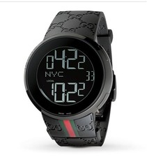 Gucci I-Gucci Men Rubber Case Wristwatches for sale | eBay