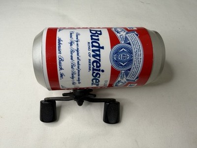 Budweiser Beer Can Fishing Reel Anheuser Busch Produced By Johnson Vintage