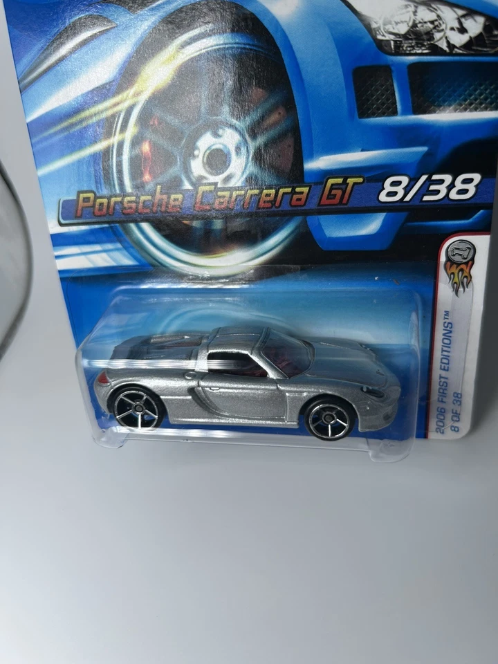 风火轮 2006 年第一版保时捷 Carrera GT 银色 带 OH5Sp 全新 8/38 — 第 2/4 张图片