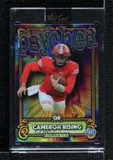 2023 Alumination Rookie Card Edition Splat Rainbow Foil 19/99 Cameron Rising v9t. rookie card picture