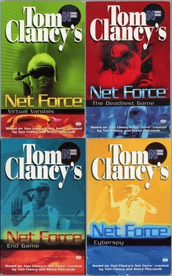 Tom Clancy's Net Force Explorers Techno Lot of 4 Paperback by Bill McCay