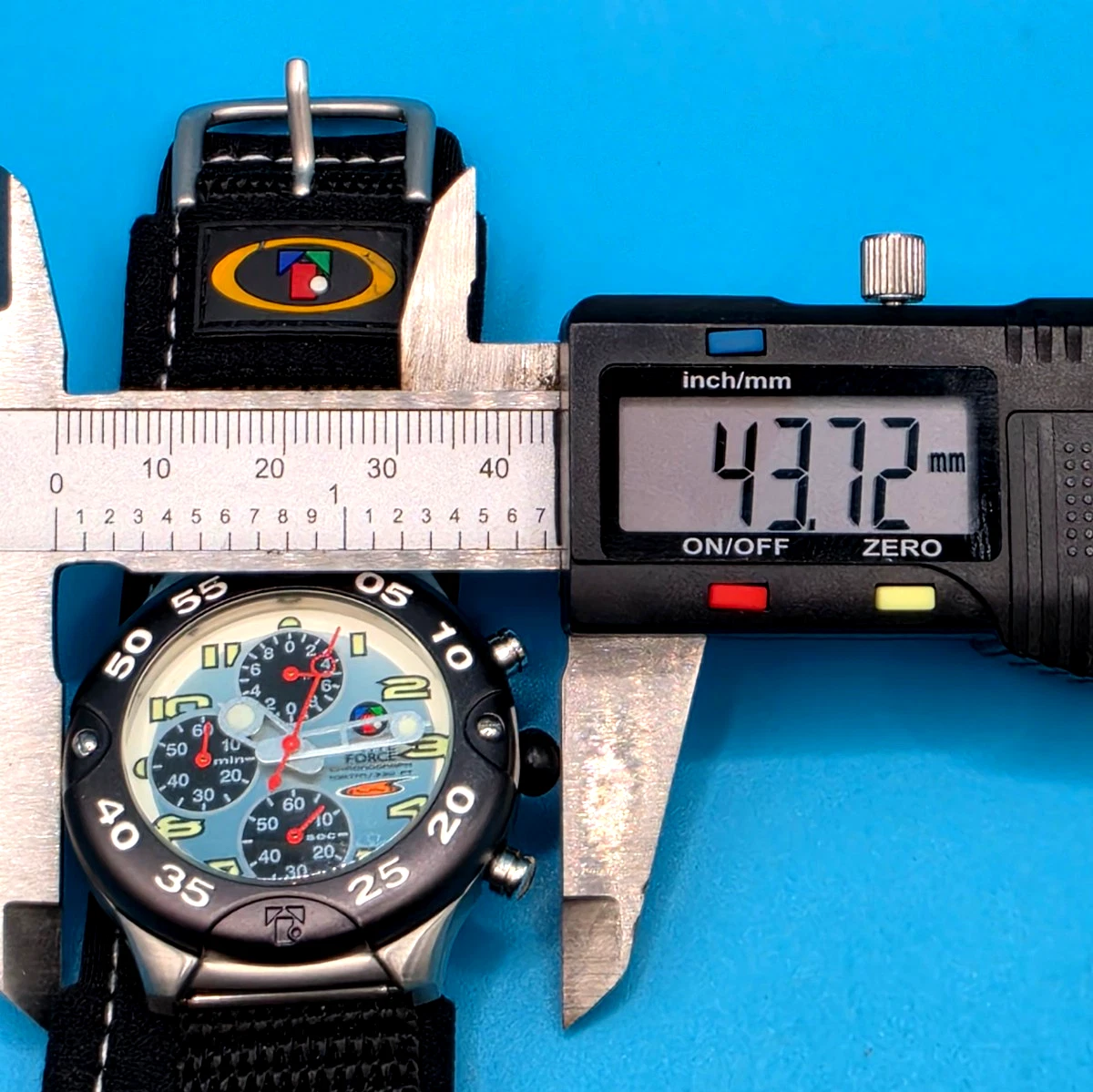 Rare Vintage TIME FORCE - SURF Chronograph 9346 Diver Watch in Working Order