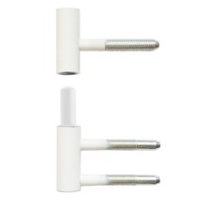 Set Rahmenteil für Holzzarge weiß V3400WF & Flügelteil V0020 für Zimmertüren