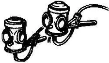 Cal Scale 312 Ho Marker Lights Standard Era