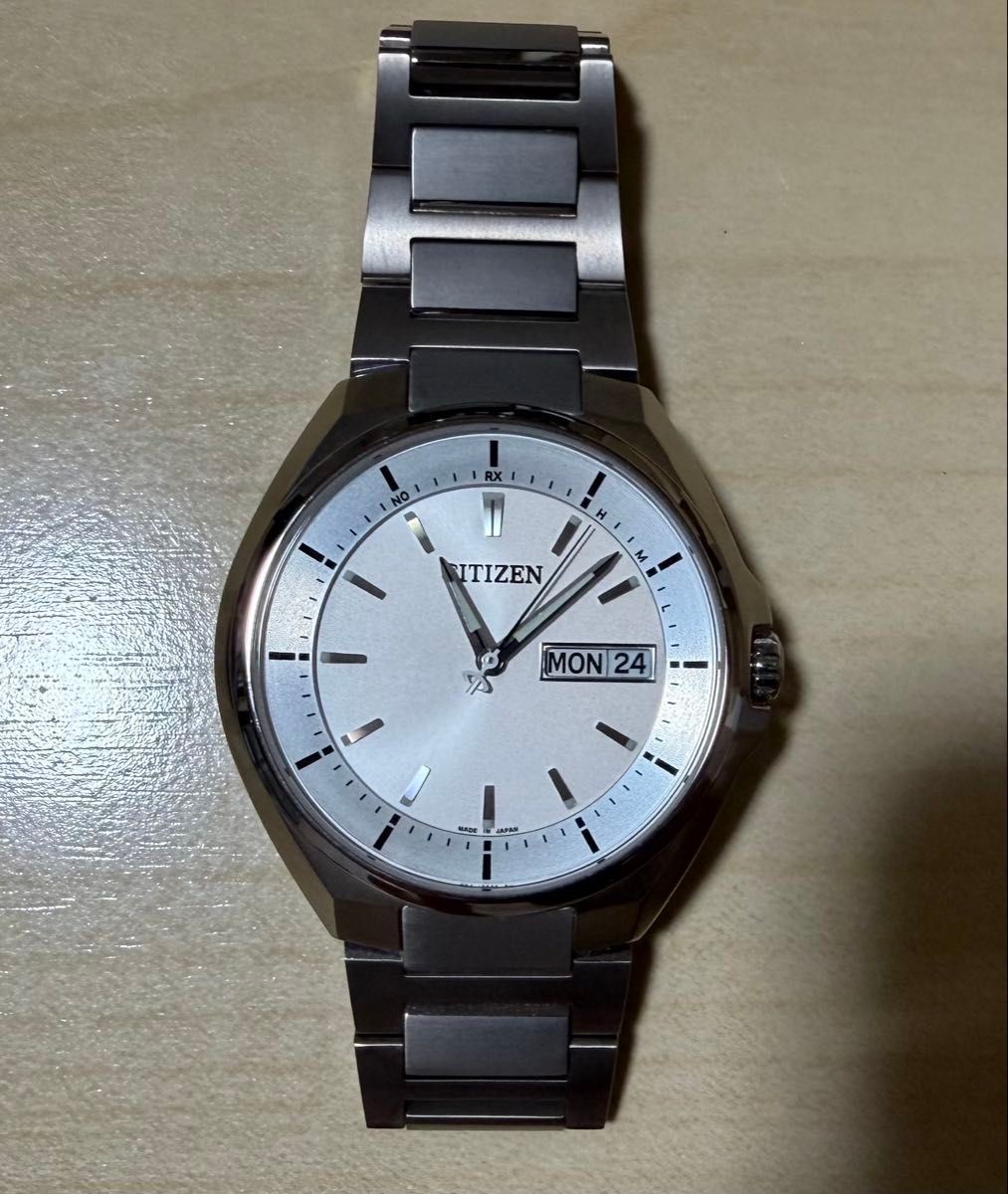 CITIZEN H100-R007556 腕時計 メンズ Citizen Attesa Eco-Drive H100-R007556 Watch Silver Di… - Gem
