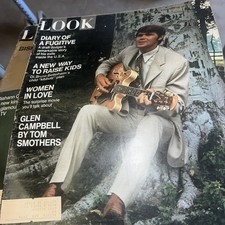 Look Magazine February 24, 1970 featuring Glen Campbell Acceptable
