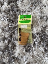 Clover Coin Thimble Art No. 614 Leather Sewing Tool