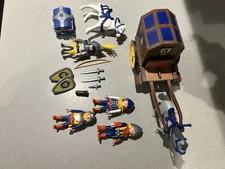3314 Playmobil Royal Lion Knight Treasure Transport Wagon