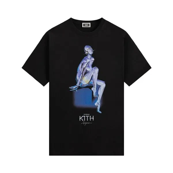 Kith for NANZUKA Tシャツ Kith For Nanzuka Gallery Sorayama Model A Stitch Tee Black | eBay