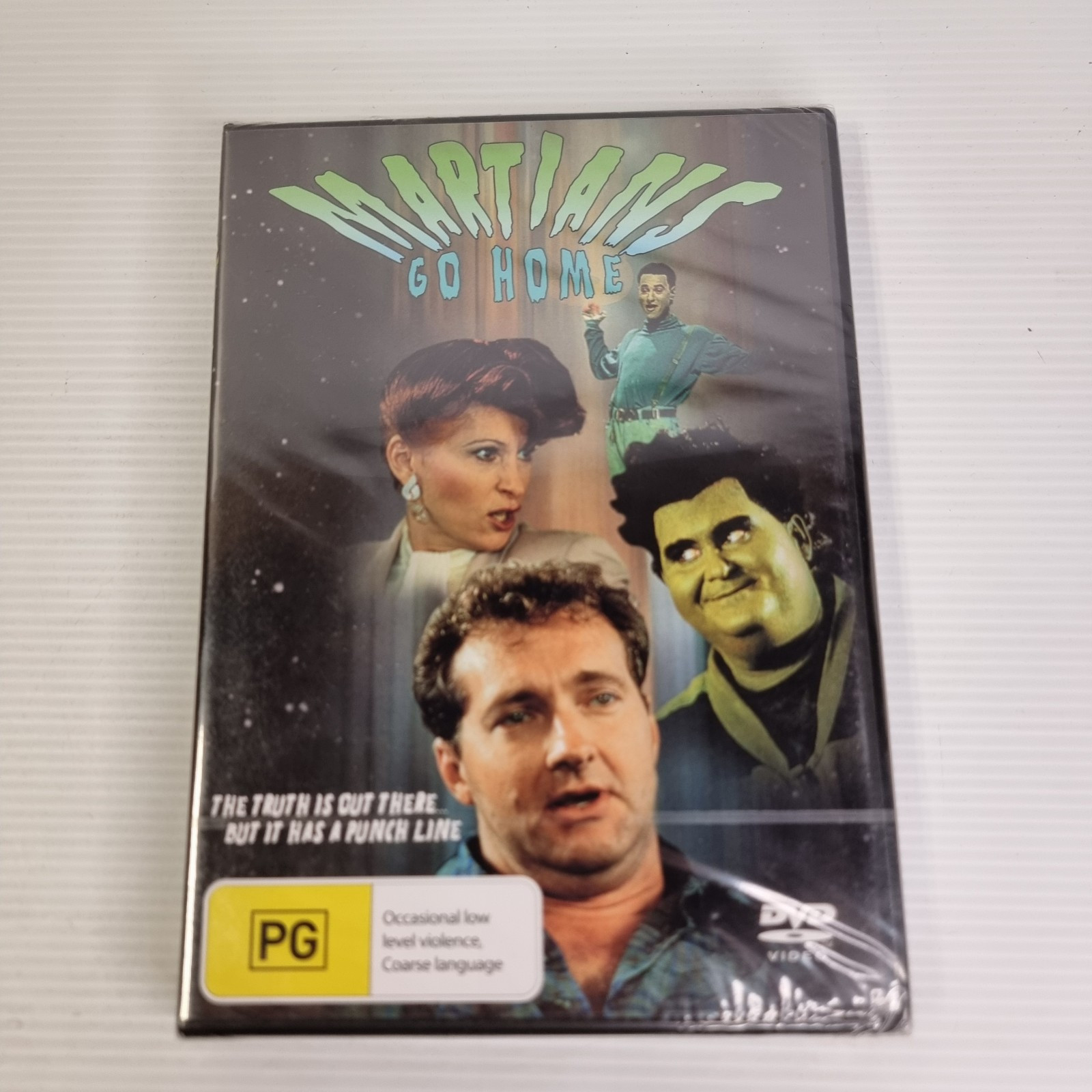 Martians Go Home DVD, PAL Region 4,  Randy Quaid, Brand New & Sealed