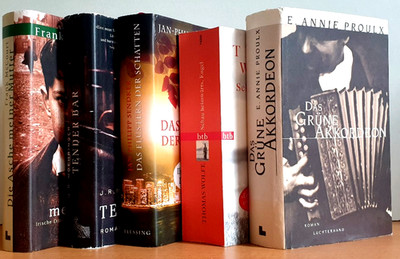 BUCHPAKET+ 5 BÜCHER+ Romane+ E. ANNE PROULX +THOMAS WOLFE+TB+HC+BUNDLE