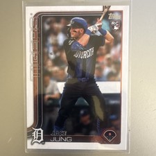 Topps 2024 Series 1 Jace Jung Detroit Tigers Baseball Rookie Base Set Card #80