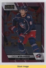 2023-24 O-Pee-Chee Platinum Matte Pink Zach Werenski #34 READ hj3