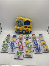 LeapFrog Fridge Phonics Magnetic Alphabet ABC Talking School Bus Complete Set 26