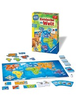 Ravensburger 24990 Entdecke Die Welt Lernspiel FüR Kinder 5-10 Jahre 2-4 Spieler