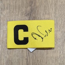 Signed Callum McGregor Captain Armband WITH PROOF & COA - Celtic FC