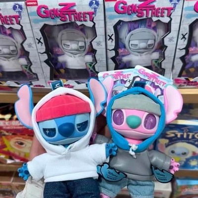 Miniso Stitch GenZ Street Confirmed Blind Box Plush Doll Pendant Art Toys