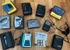 LARGE Lot 9 Vintage Vtg Sony Cassette Recorders WALKMANS PLUS MORE..  11 Total