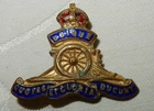 WW1 THE ROYAL ARTILLERY RA REGIMENT SWEETHEART MILITARY ENAMEL BADGE WORLD WAR I