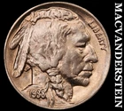 1938-D Buffalo Nickel - Choice Gem Brilliant Uncirculated++++  Lustrous  #J8505