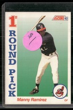1992 Score #800 Manny Ramirez