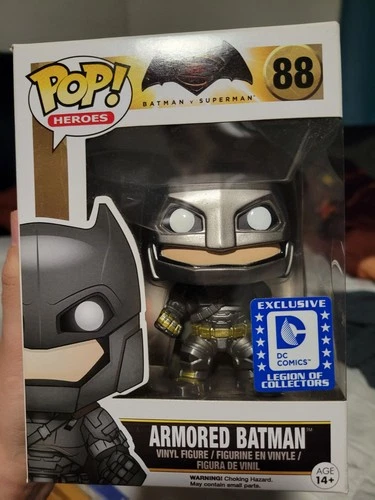Funko Pop! Vinyl: Batman v Superman -  Armored Batman - DC Comics #88 EXCLUSIVE