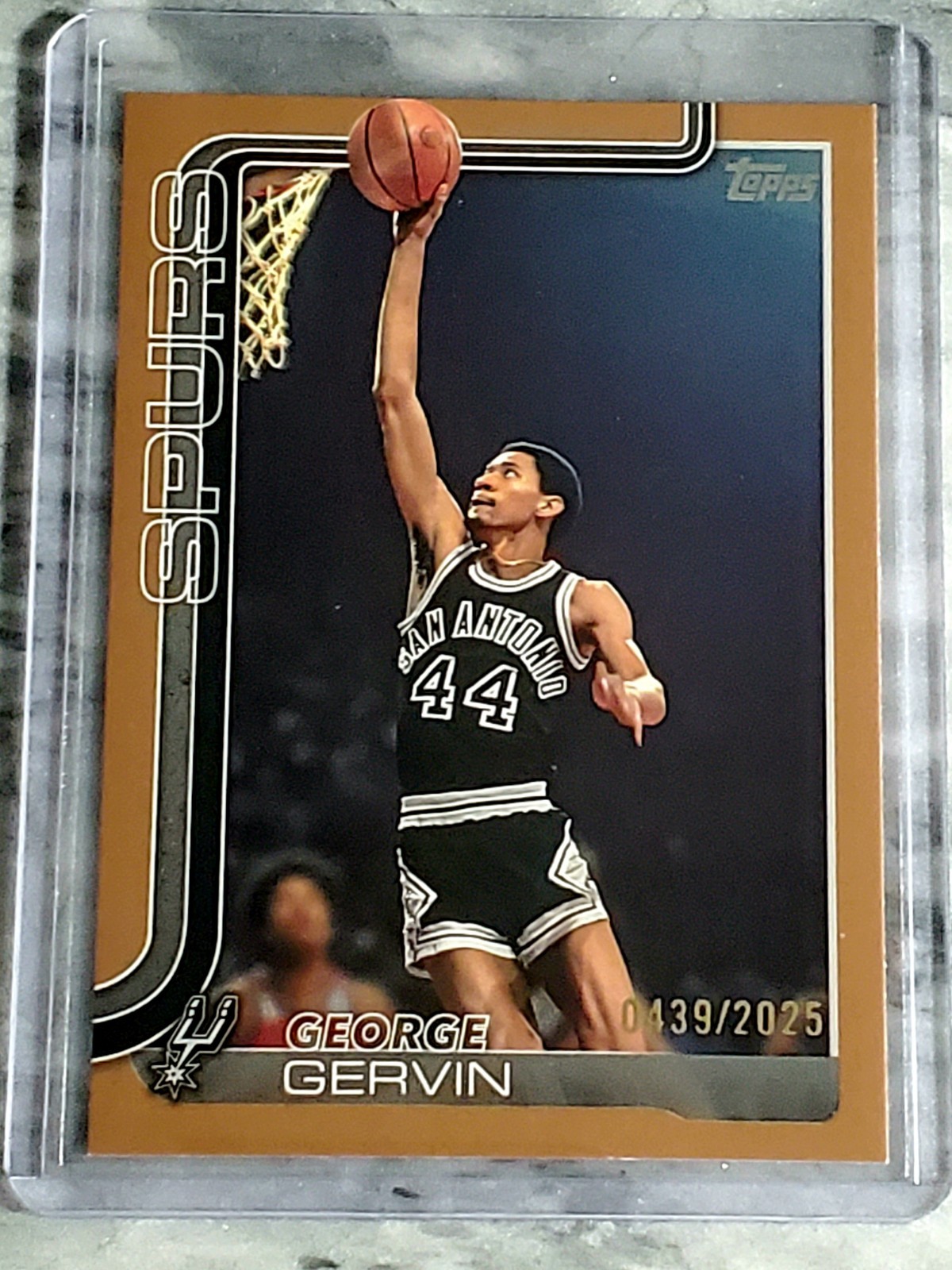 George Gervin #265 Basketball Cards 2025 Topps trading card — raw and PSA graded price guide