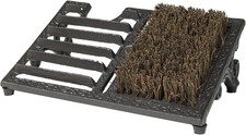 Boot Brush Scraper Outdoor, Heavy Duty Cast Iron Scrubber and Shoe Black