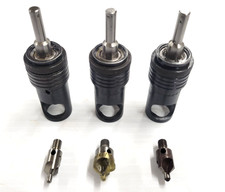 NEW! 3- BE 565 Microstop Cage with 3 NEW countersink cutters (40, 30, 21)